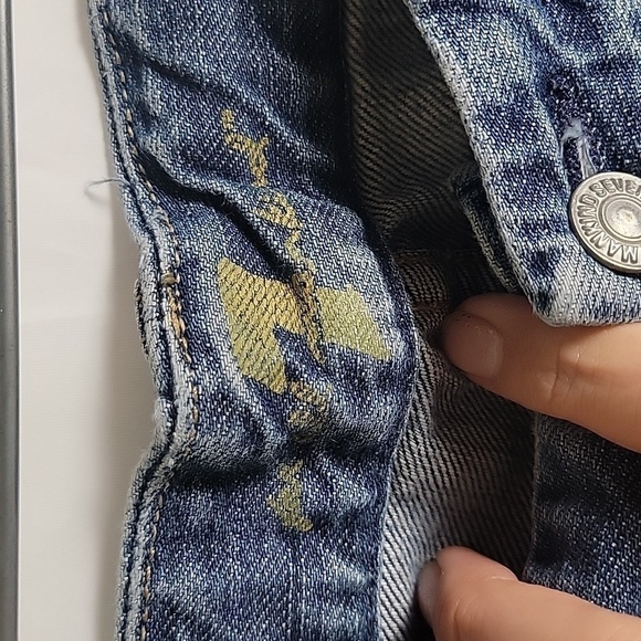 7 for all mankind "A" pocket slim bootcut jeans - Picture 4 of 12